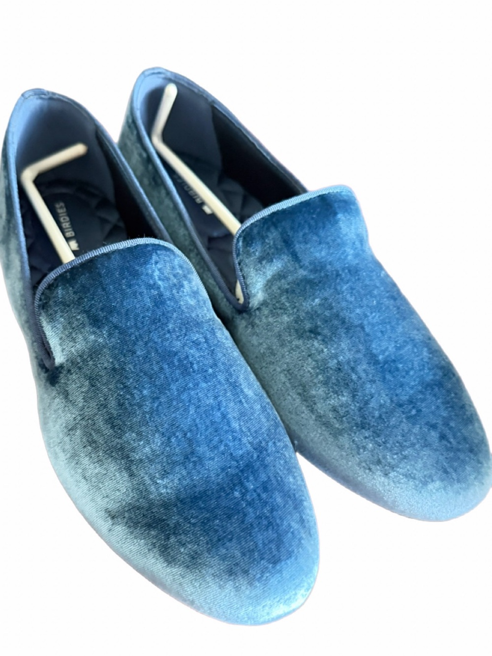 New In Box-  Birdies! Womens Size 9, perfect beautiful blue loafer "Ocean" - Picture 2 of 12